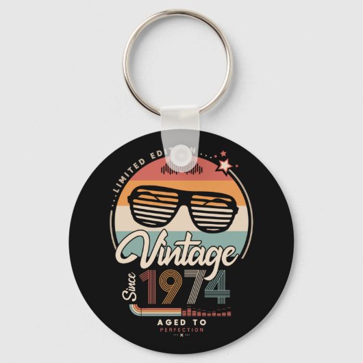 ヴィンテージ1974年以降 キーホルダー (正面)