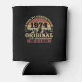 ヴィンテージ1974誕生日 缶クーラー (正面)