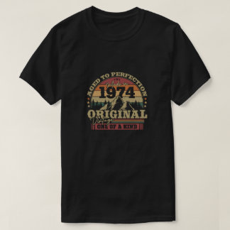 ヴィンテージ1974誕生日 Tシャツ