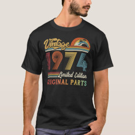 ヴィンテージ1974限定版オリジナル部品 Tシャツ