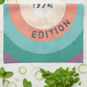 ヴィンテージ1974限定版50誕生日 キッチンタオル (折り畳み)