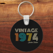 ヴィンテージ1974限定版50誕生日 キーホルダー (正面)