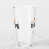 ヴィンテージ1974限定版50th誕生日ギフト タンブラーグラス (右)