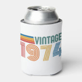 ヴィンテージ1974 50誕生日 缶クーラー (缶正面)
