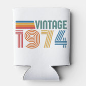 ヴィンテージ1974 50誕生日 缶クーラー (裏面)