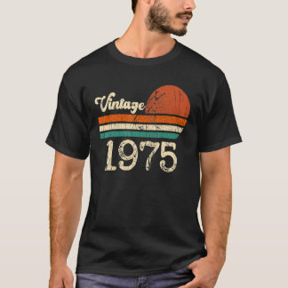 ヴィンテージ1975メイド1975 48番目の誕生日服48 Tシャツ