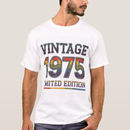 ヴィンテージ1975メンズTシャツ Tシャツ