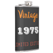 ヴィンテージ1975年限定版50誕生日 フラスク (右)