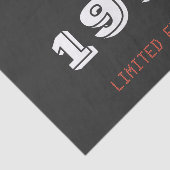 ヴィンテージ1975年限定版50誕生日 薄葉紙 (詳細)