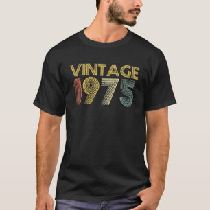 ヴィンテージ1975年1975年47誕生日47年 Tシャツ