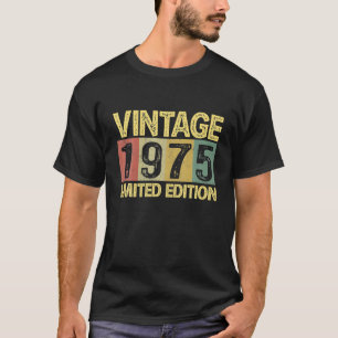 ヴィンテージ1975年47歳おもしろい47誕生日 Tシャツ