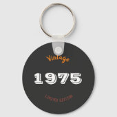 ヴィンテージ1975限定版50誕生日 キーホルダー (正面)