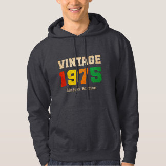 ヴィンテージ1975限定版 – 50誕生日レトロ パーカ