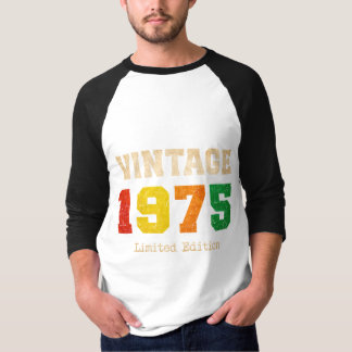 ヴィンテージ1975限定版 – 50誕生日レトロ Tシャツ