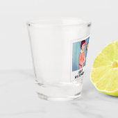 ヴィンテージ1975 50誕生日写真 ショットグラス (左)