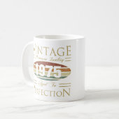 ヴィンテージ1975 50誕生日 コーヒーマグカップ (正面左)