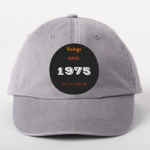 ヴィンテージ1975 Limited Edition 50th誕生日パッチ