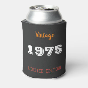 ヴィンテージ1975 Limited Edition 50th誕生日レトロ 缶クーラー