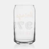 ヴィンテージ1975 Limited Edition 50th誕生日Can Gla ガラス缶 (右)