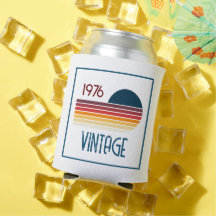 ヴィンテージ1976レトロストライプサン50誕生日