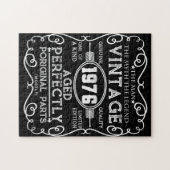 ヴィンテージ1976年男神話伝説45th誕生日 ジグソーパズル (横)