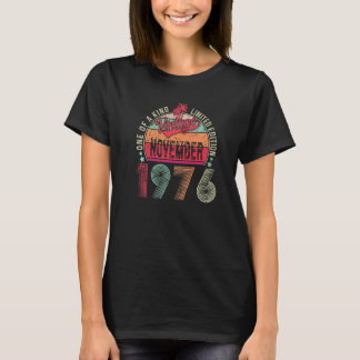 ヴィンテージ1976年11月46日46誕生日M Tシャツ