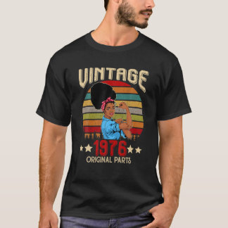 ヴィンテージ1976年1976年46誕生日46年 Tシャツ