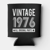 ヴィンテージ1976誕生日クーラーボックス 缶クーラー (正面)