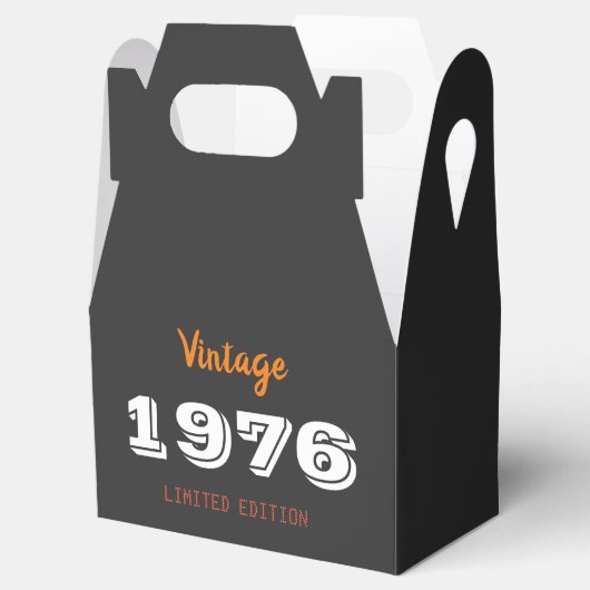 ヴィンテージ1976限定版お願い箱 – 50th フェイバーボックス (オープン)