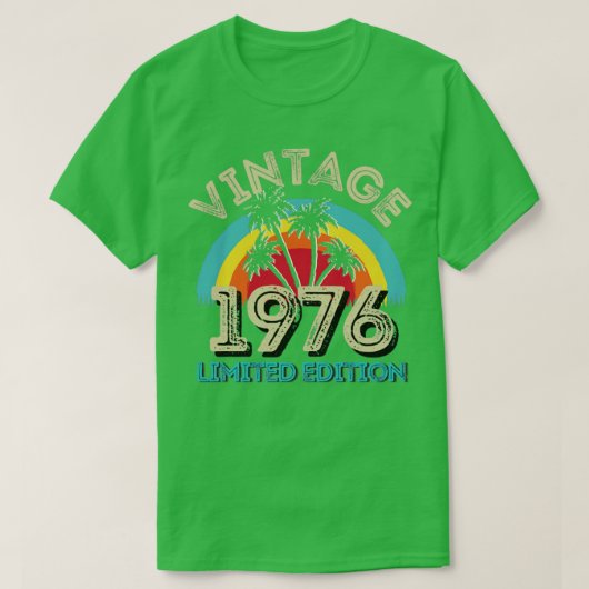 ヴィンテージ1976限定版1 Tシャツ (デザイン正面)