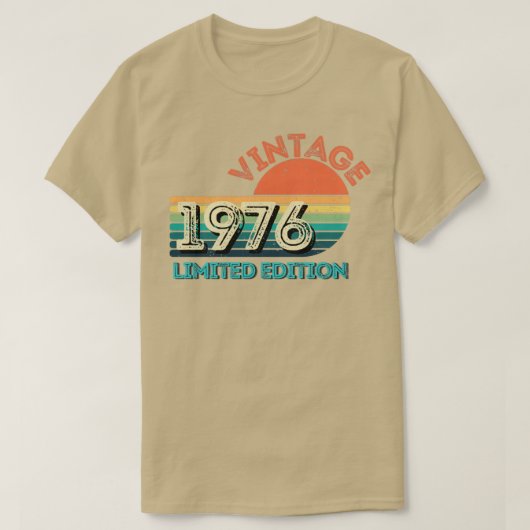ヴィンテージ1976限定版2 Tシャツ (デザイン正面)