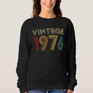 ヴィンテージ1976 49誕生日レトロ男性49年 スウェットシャツ