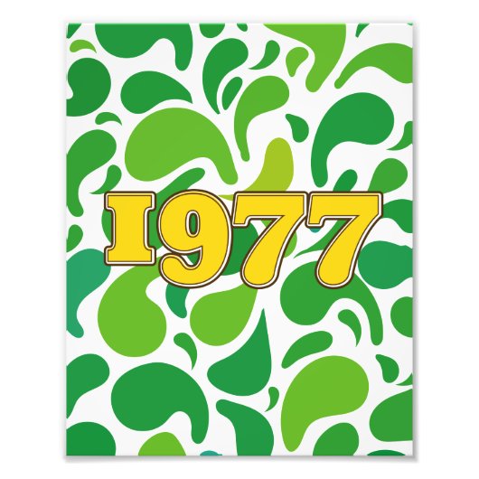 ヴィンテージ1977 フォトプリント            (正面)