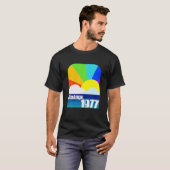ヴィンテージ1977 45位誕生日45歳誕生日 Tシャツ (正面フル)