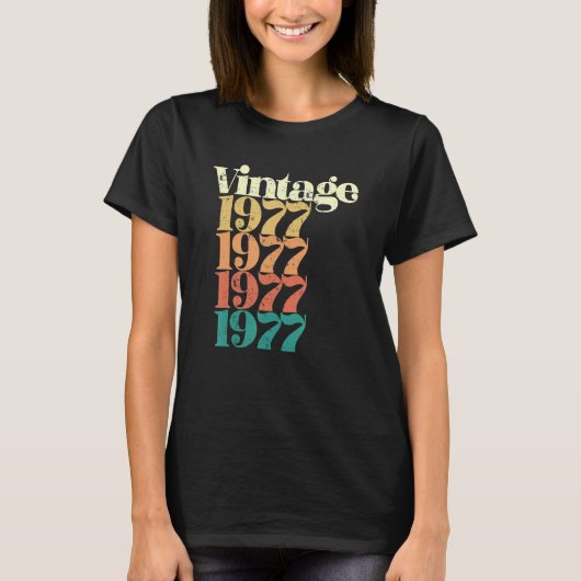 ヴィンテージ1977 Tシャツ (正面)