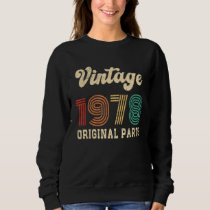 ヴィンテージ1978オリジナル部品ヴィンテージオリジナル部品 スウェットシャツ