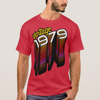 ヴィンテージ1979年レトロ誕生日年贈り物 Tシャツ