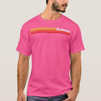 ヴィンテージ1980年代スタイルカンザス Tシャツ
