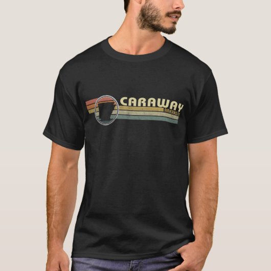 ヴィンテージ1980年代スタイルキャラウェイ， AR Tシャツ (正面)