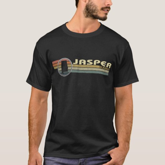 ヴィンテージ1980年代スタイルジャスパー, AL Tシャツ (正面)