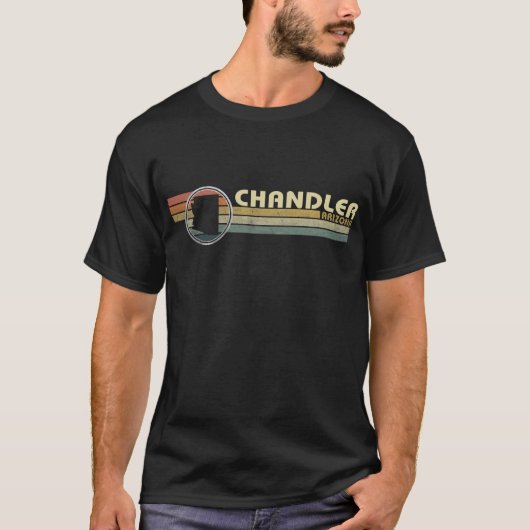 ヴィンテージ1980年代スタイルチャンドラー, AZ Tシャツ (正面)
