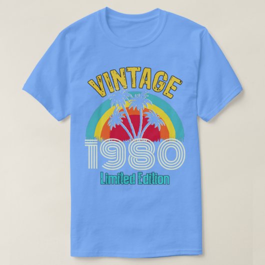 ヴィンテージ1980限定版1 Tシャツ (デザイン正面)