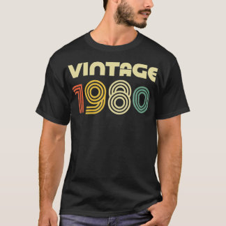 ヴィンテージ1980 41番目の誕生日ギフト Tシャツ