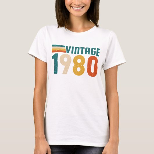 ヴィンテージ1980 Tシャツ (正面)