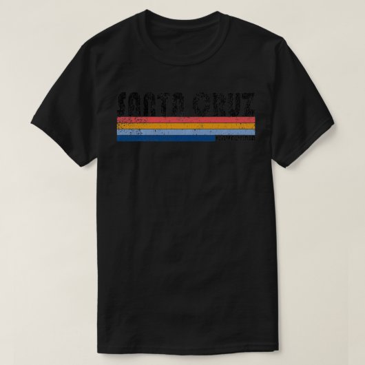 ヴィンテージ1980sスタイルCA Tシャツ (デザイン正面)
