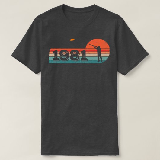 ヴィンテージ1981クレイハト誕生日sクレイハト tシャツ (デザイン正面)