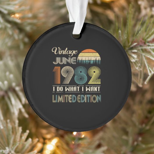 ヴィンテージ1982年6月私が欲しい限定版 オーナメント (ツリー)