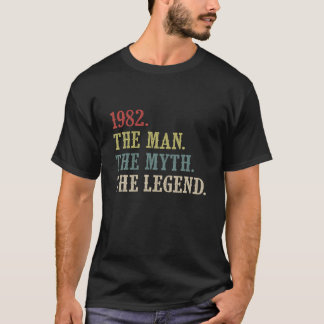ヴィンテージ1982誕生日 – 男性40歳誕生日G Tシャツ