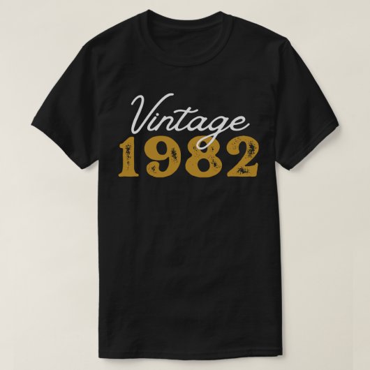 ヴィンテージ1982 12 Tシャツ (デザイン正面)