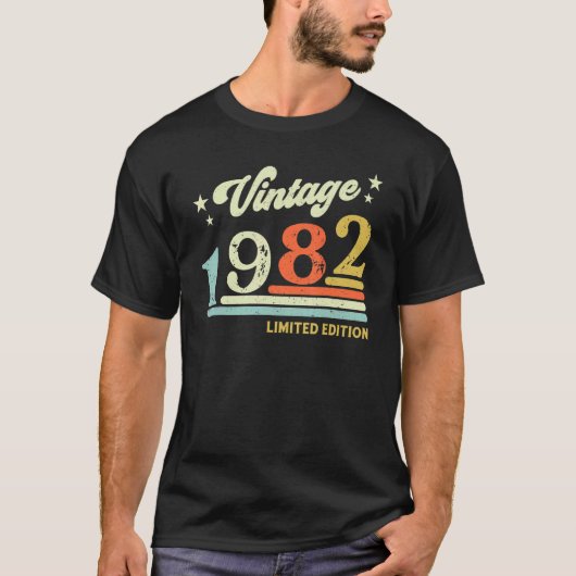 ヴィンテージ1982 1982 40歳 Tシャツ (正面)